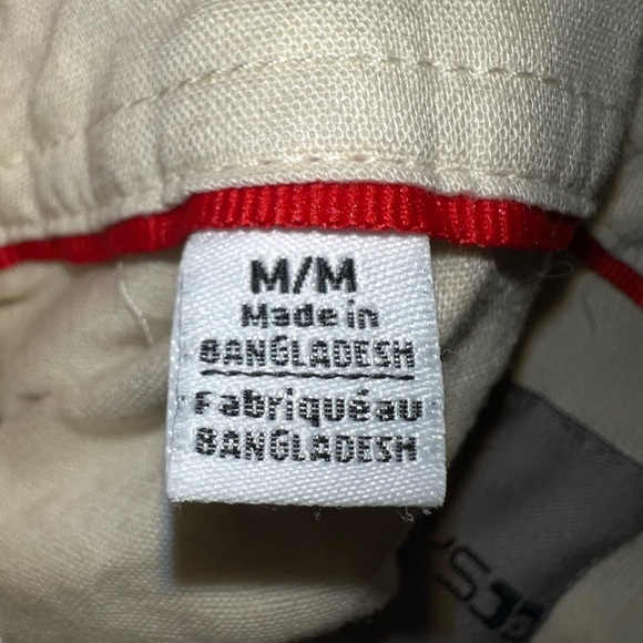 Joe's Jeans Linen Blend Short Sleeve Button Down Shirt - Picture 8 of 10